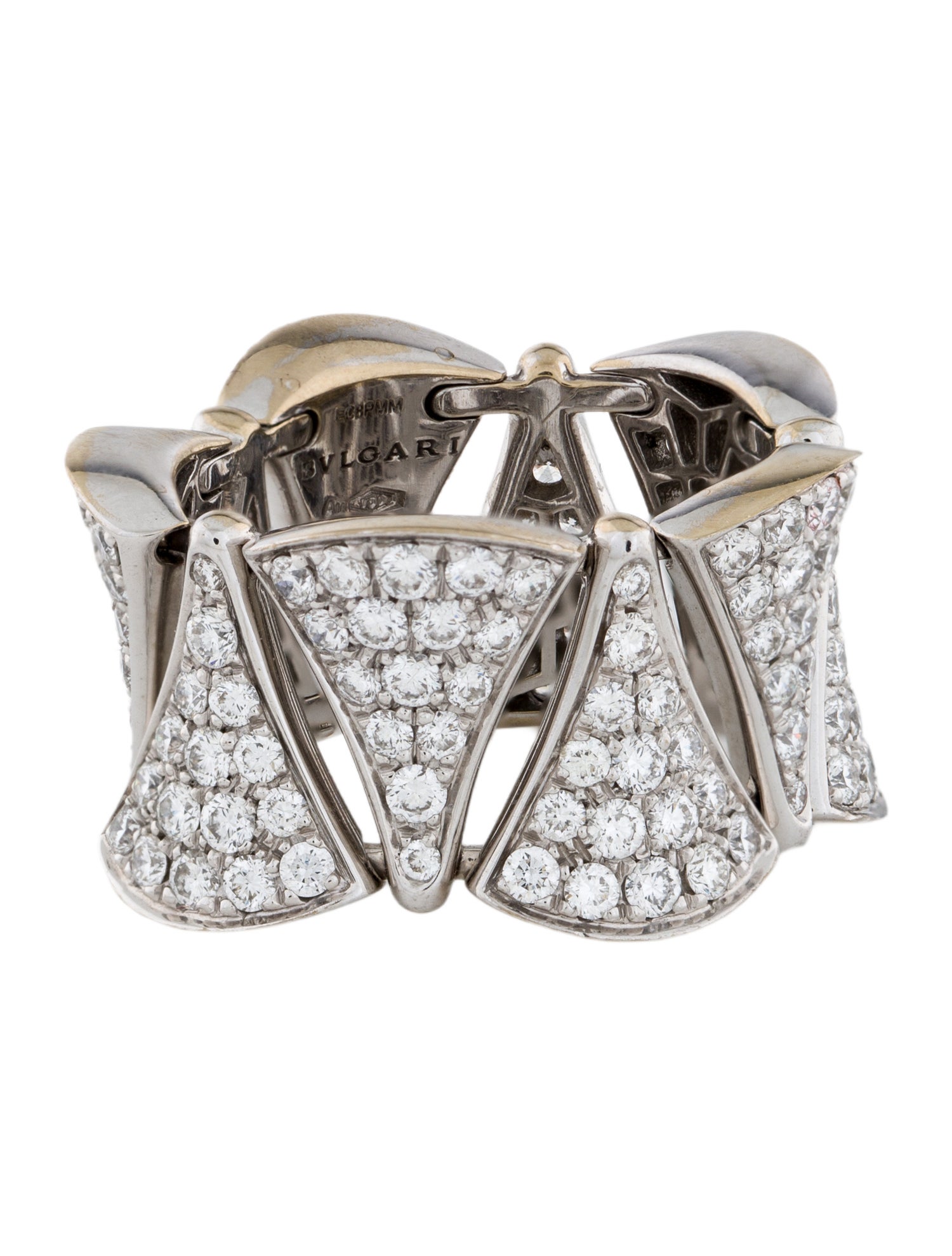 Bvlgari 18K Diamond Divas' Dream Ring