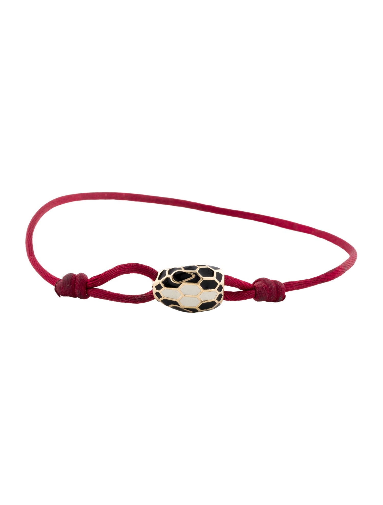 Bvlgari Enamel Serpenti Forever Adjustable Bracelet