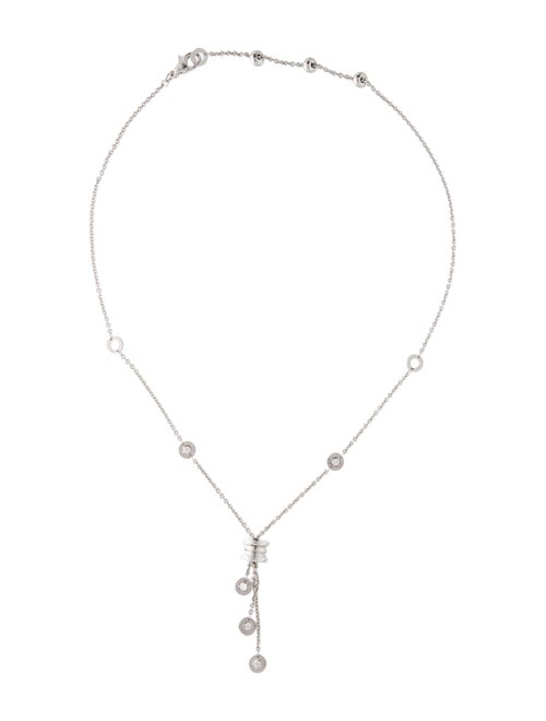 Bvlgari 18K Diamond B-zero 1 Element Diamond Necklace