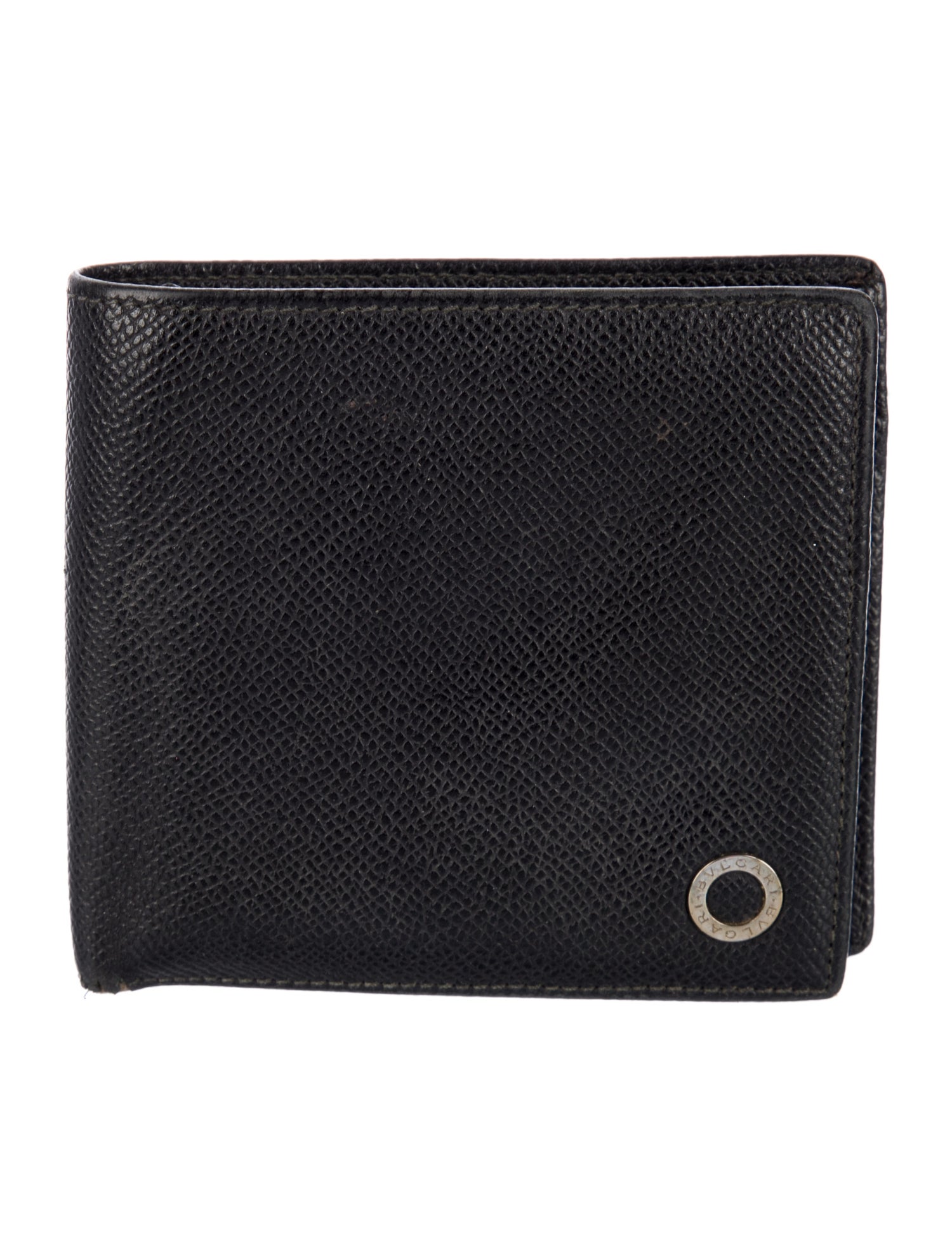 Bvlgari Leather Bifold Wallet