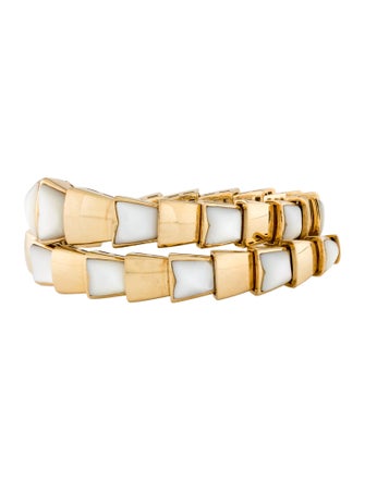 Bvlgari Mother of Pearl Serpenti Bracelet
