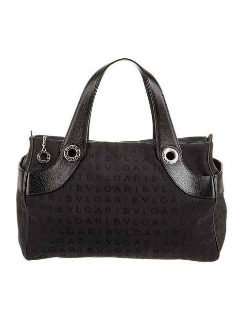 Bvlgari Canvas Top Handle Bag