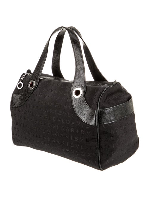 Bvlgari Canvas Top Handle Bag