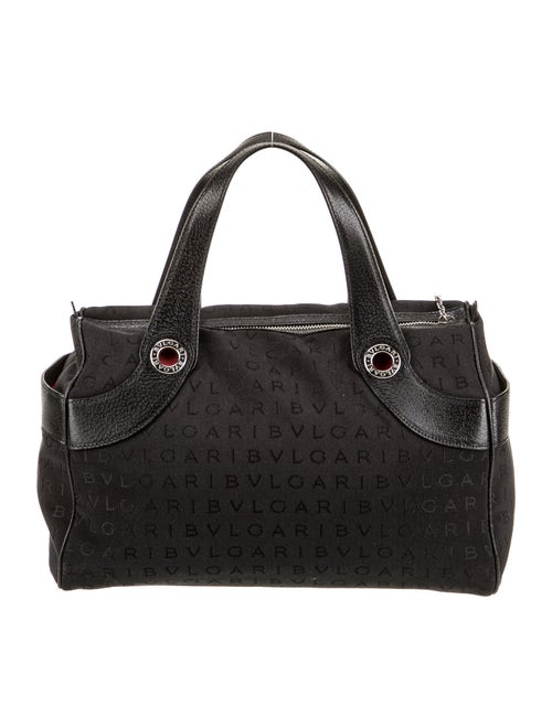 Bvlgari Canvas Top Handle Bag