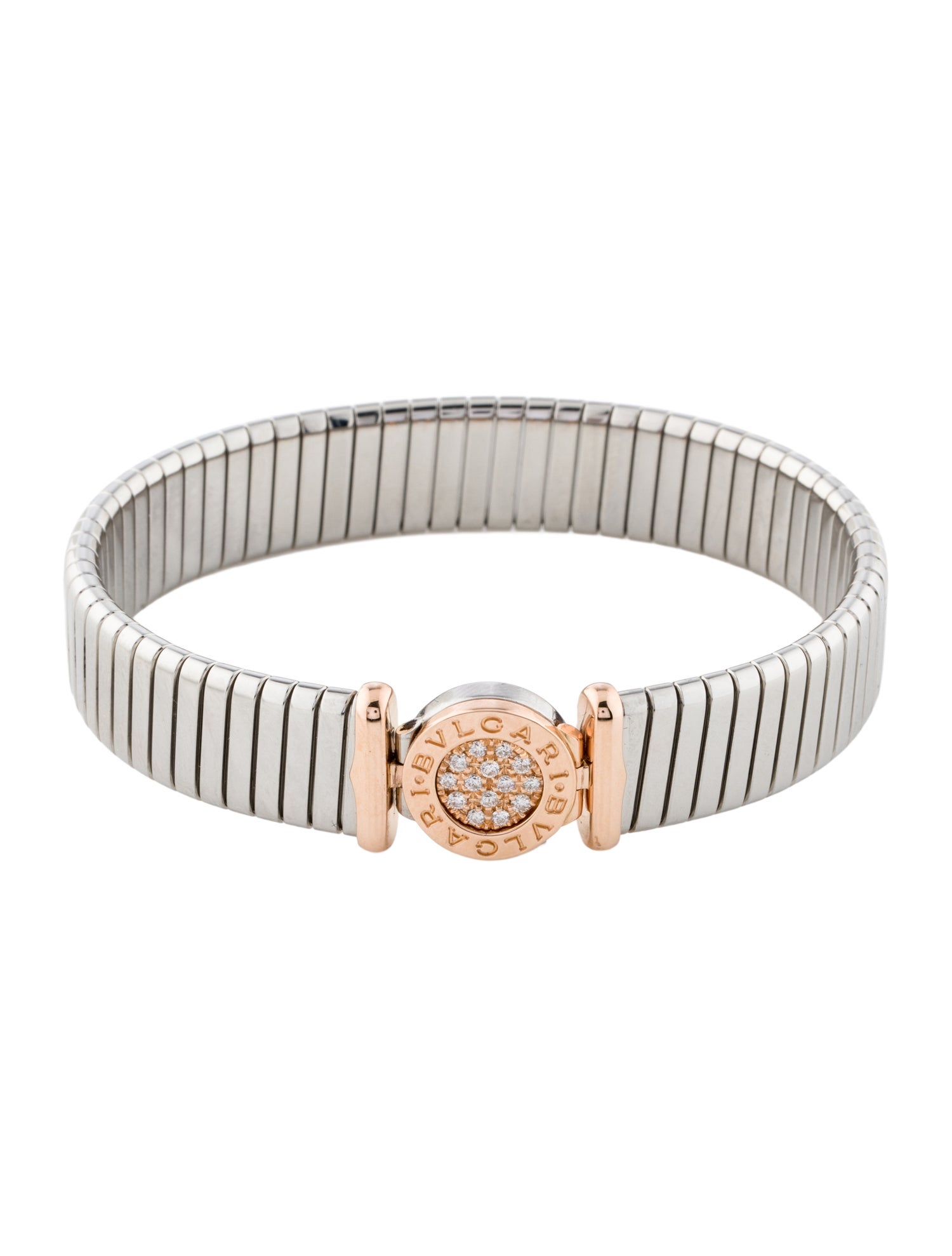 Bvlgari Diamond Tubogas Bracelet
