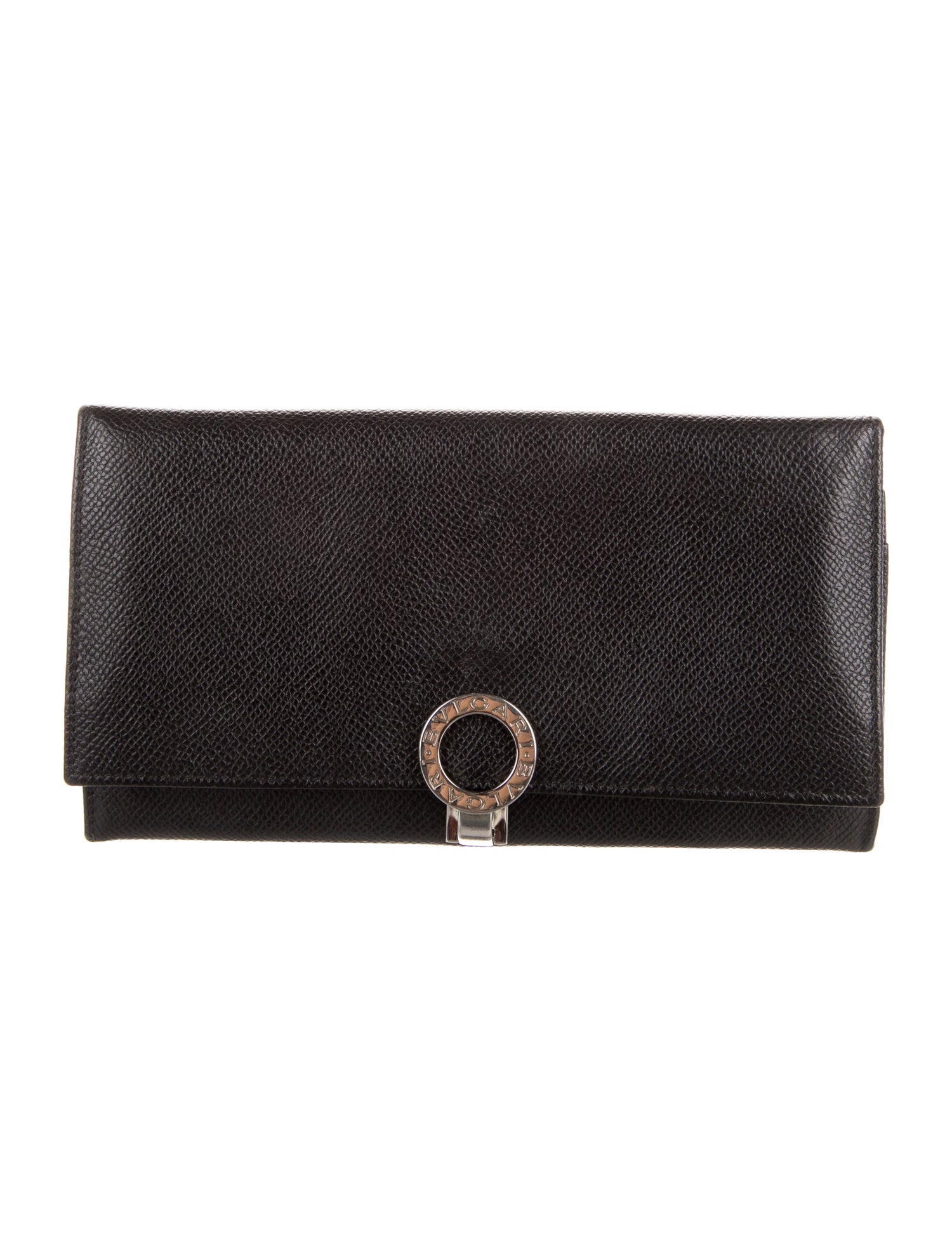 Bvlgari Leather Continental Wallet