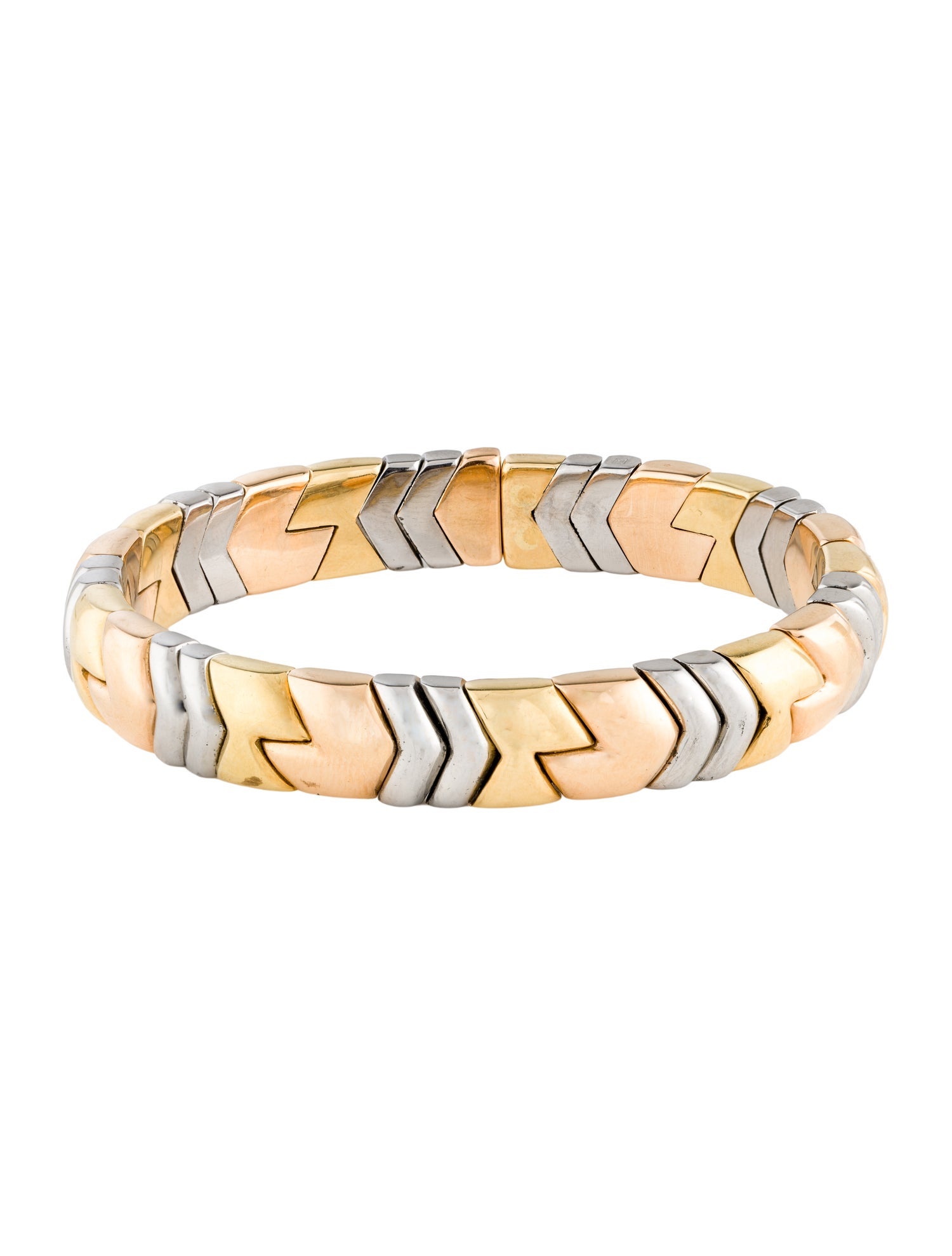 Bvlgari Tri-Tone Parentesi Bracelet