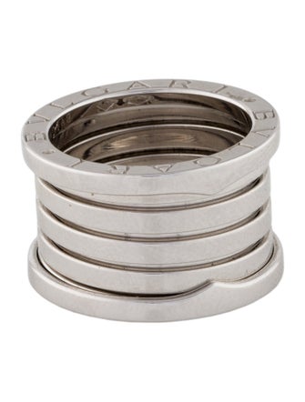 Bvlgari 18K B.zero1 4 Row Band Ring