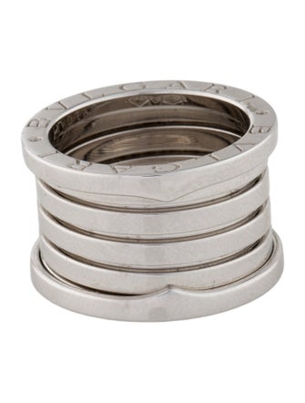 Bvlgari 18K B.zero1 4 Row Band Ring