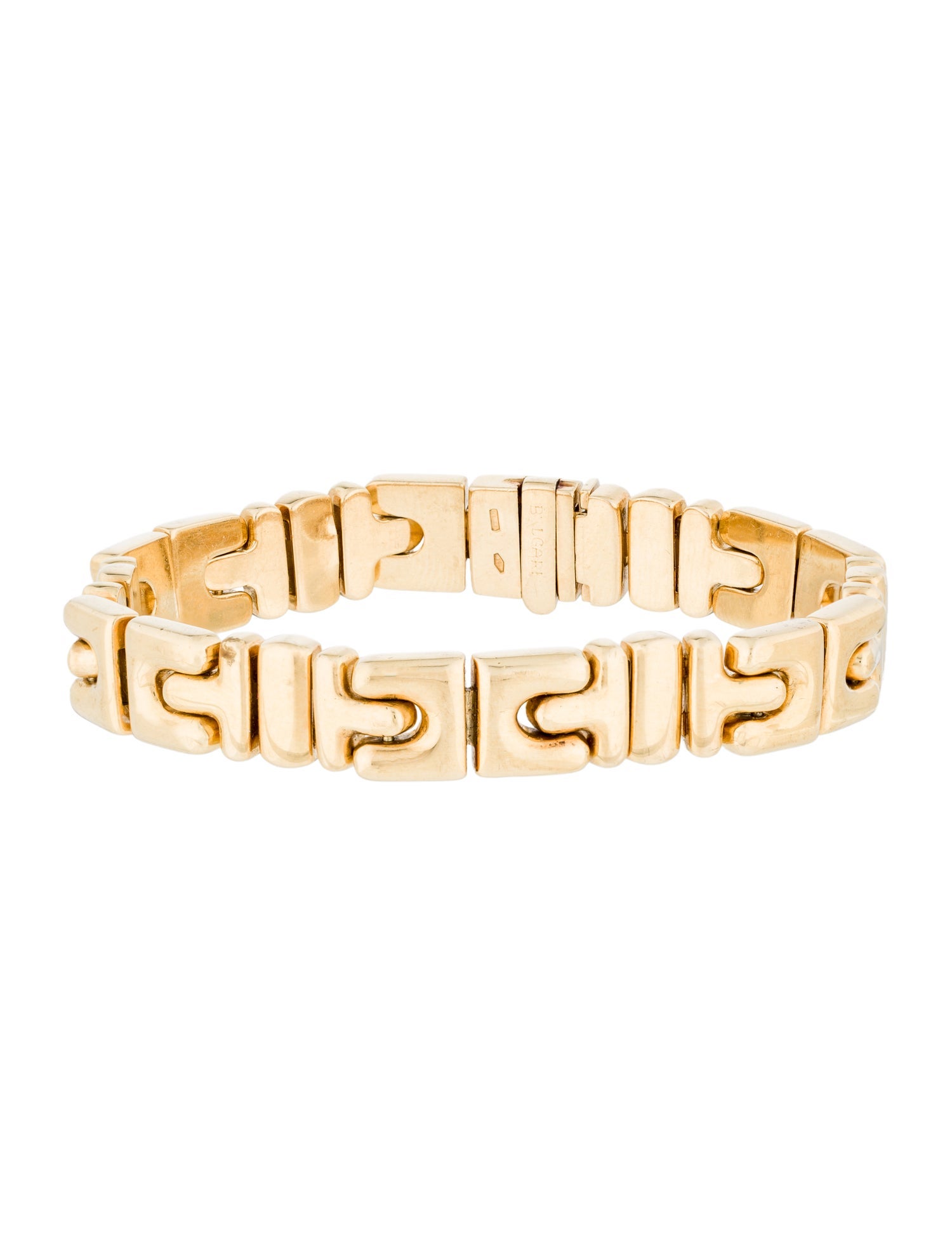 Bvlgari Vintage 18K Parentesi Bracelet