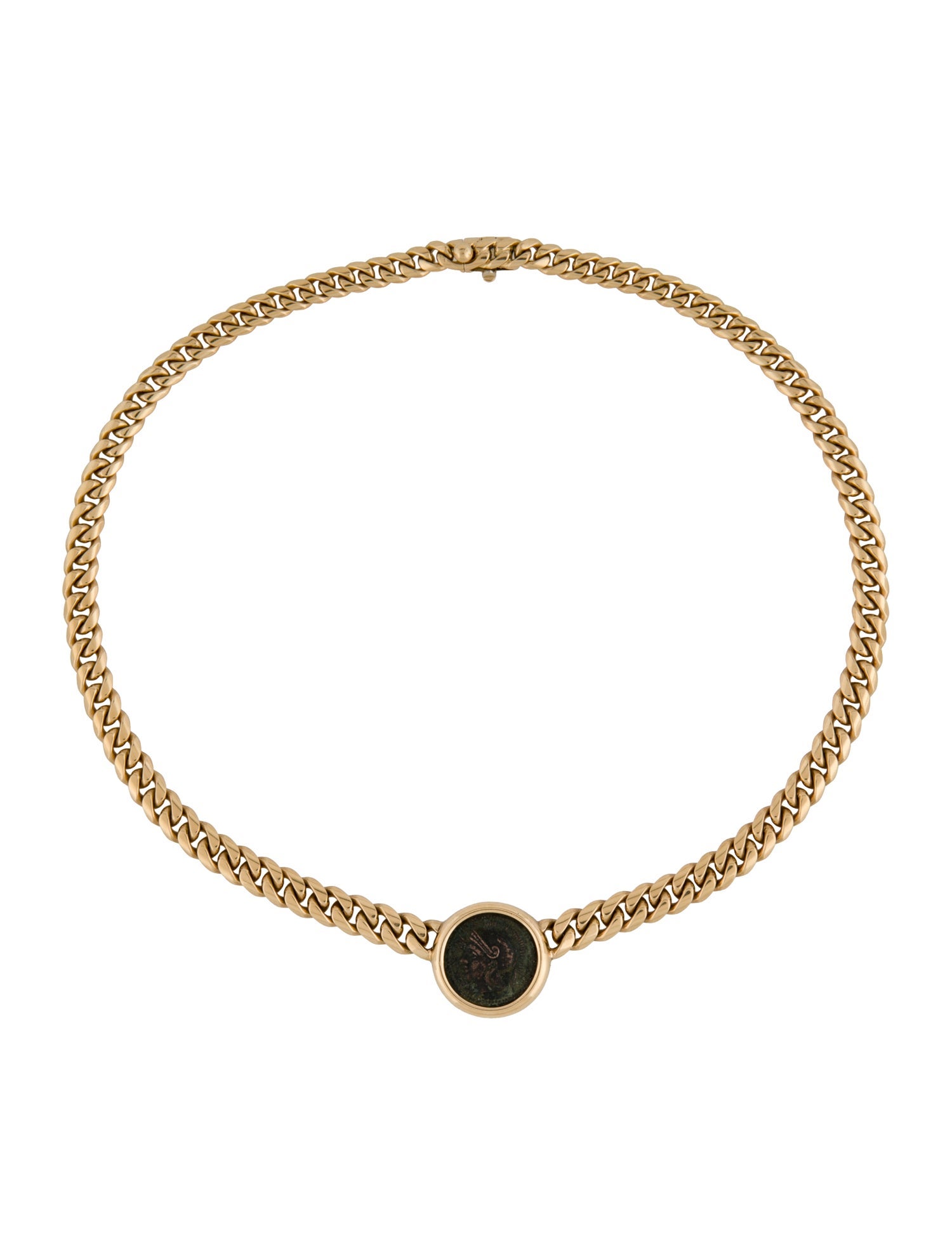 Bvlgari 18K Monete Ancient Coin Necklace