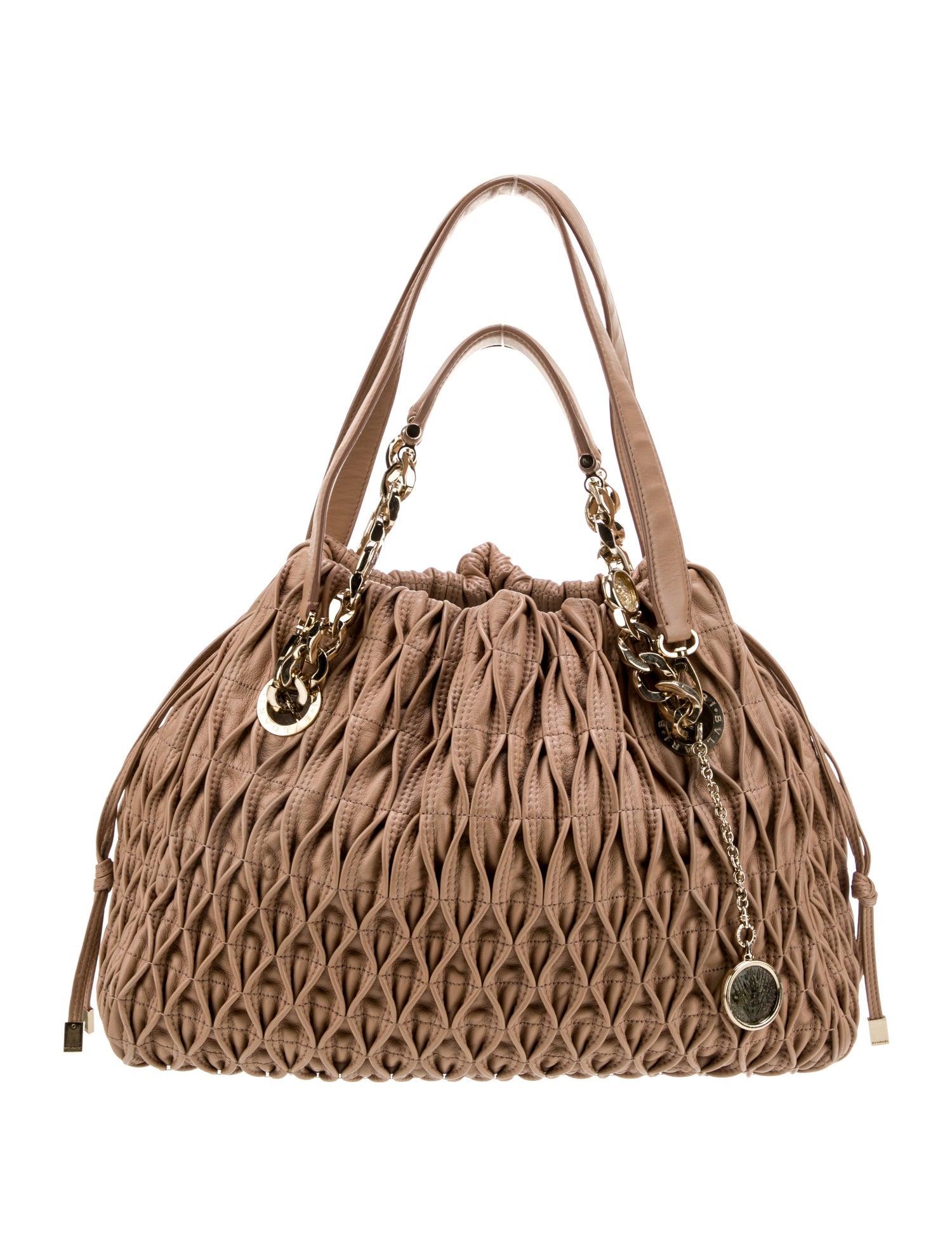 Bvlgari Leather Shoulder Bag