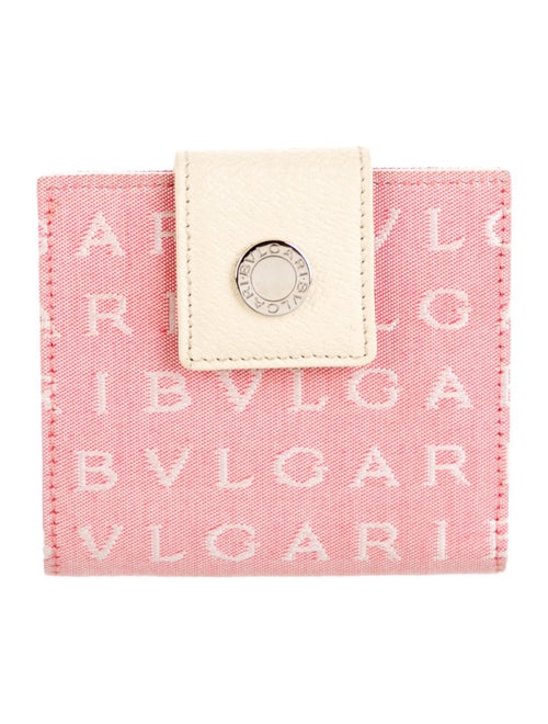 Bvlgari Canvas Printed Compact Wallet