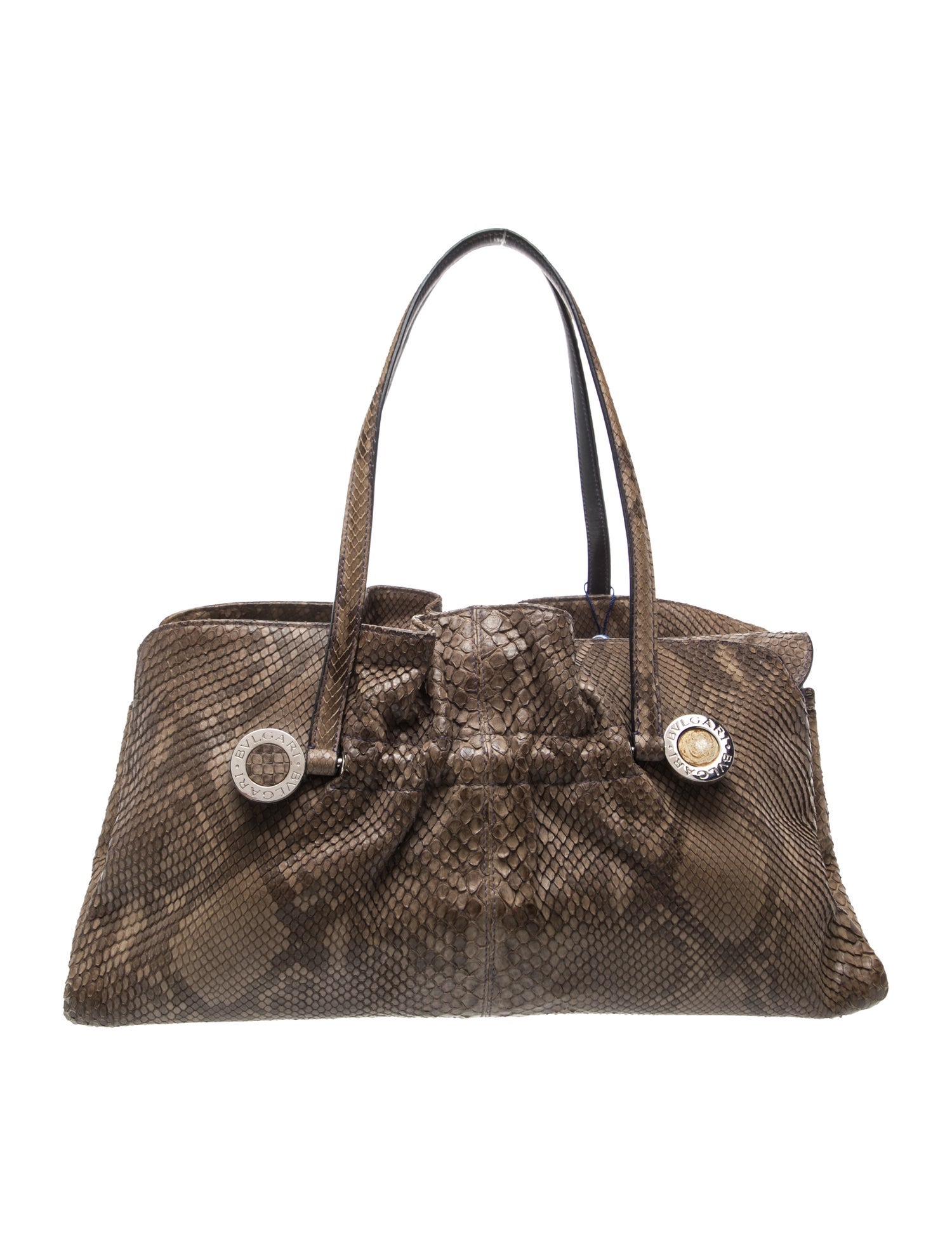 Bvlgari Python Shoulder Bag