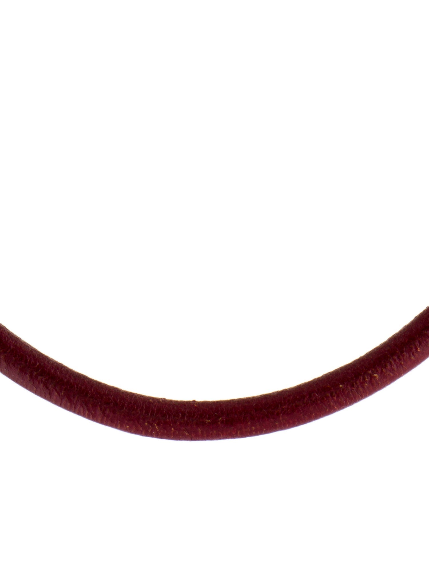 Bvlgari Leather Cord Necklace