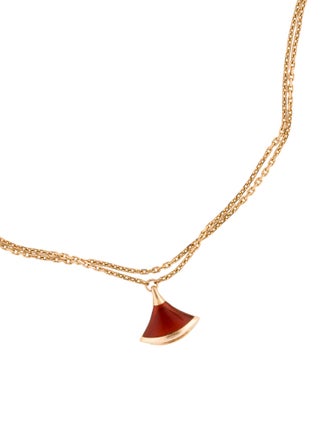 Bvlgari 18K Carnelian Divas' Dream Charm Bracelet