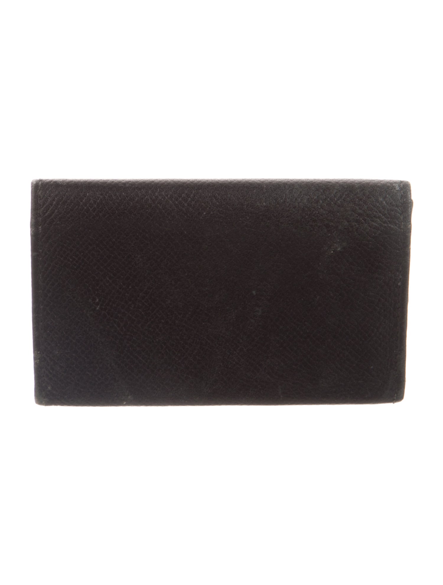 Bvlgari Leather Printed Card Holder