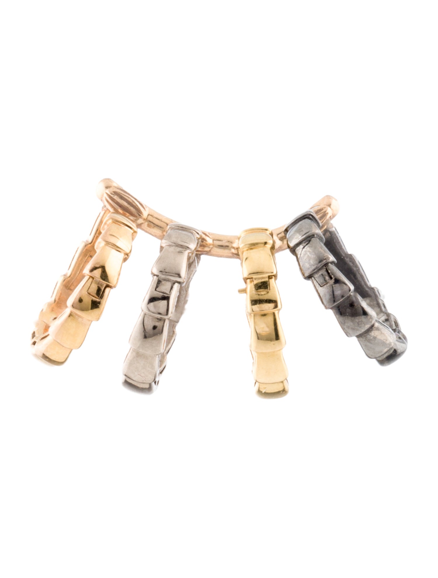 Bvlgari 18K Serpenti Single Ear Cuff