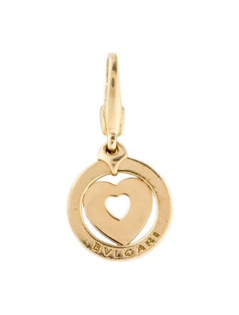 Bvlgari 18K Tondo Heart Charm