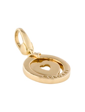Bvlgari 18K Tondo Heart Charm