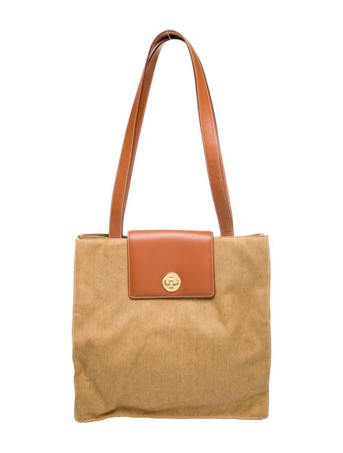 Bvlgari Canvas Shoulder Bag