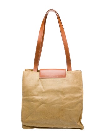 Bvlgari Canvas Shoulder Bag