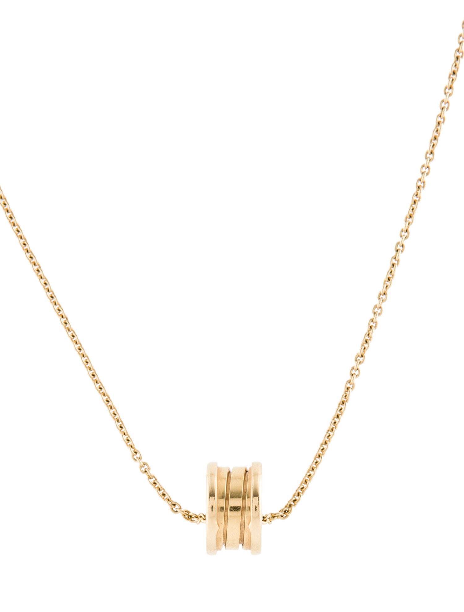 Bvlgari 18K B.zero1 Pendant Necklace