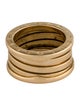 Bvlgari 18K B.zero1 4 Row Band