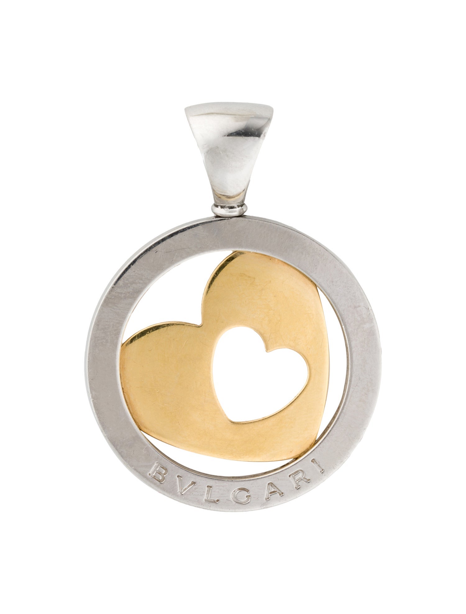 Bvlgari Tondo Heart Pendant