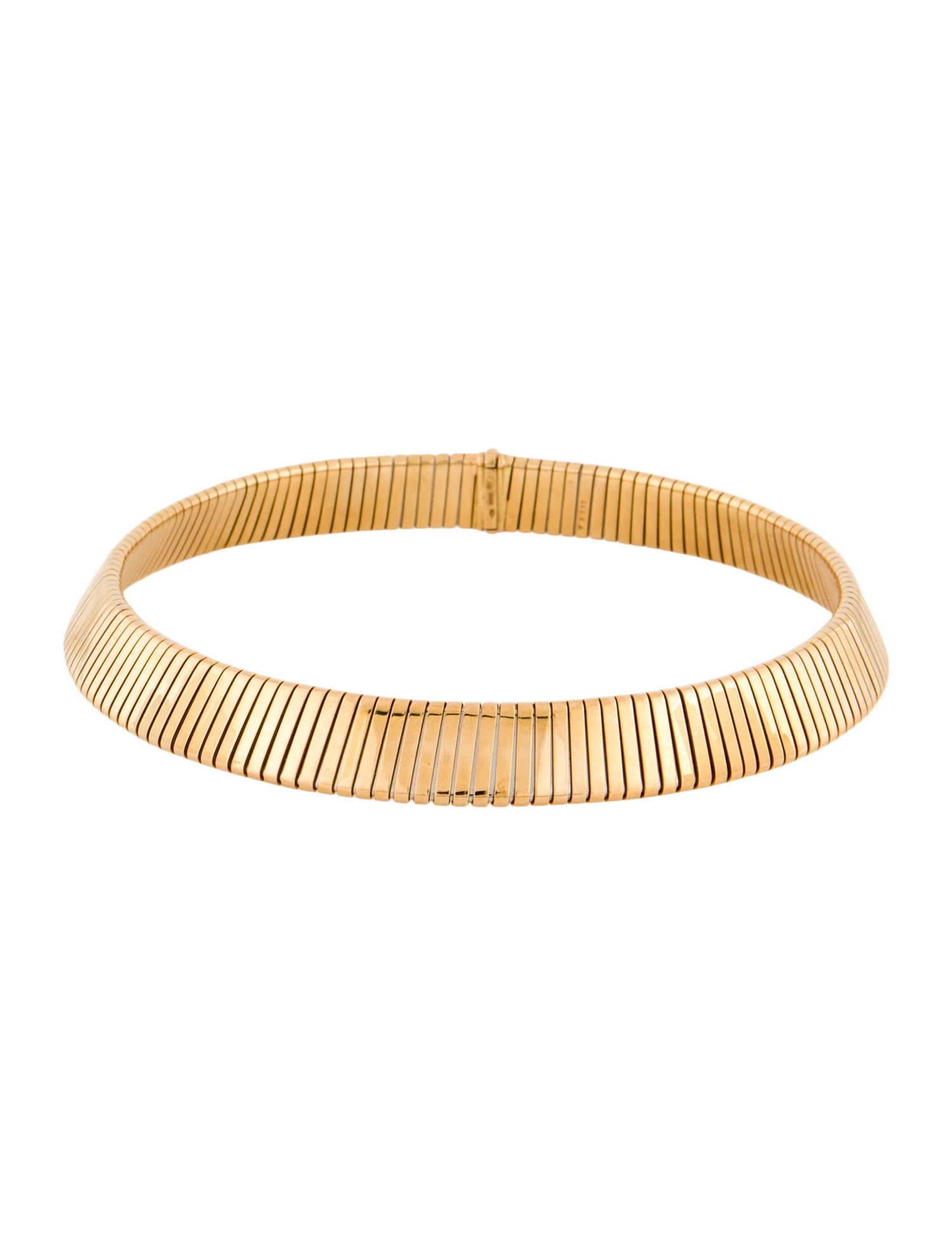 Bvlgari Vintage 18K Tubogas Necklace