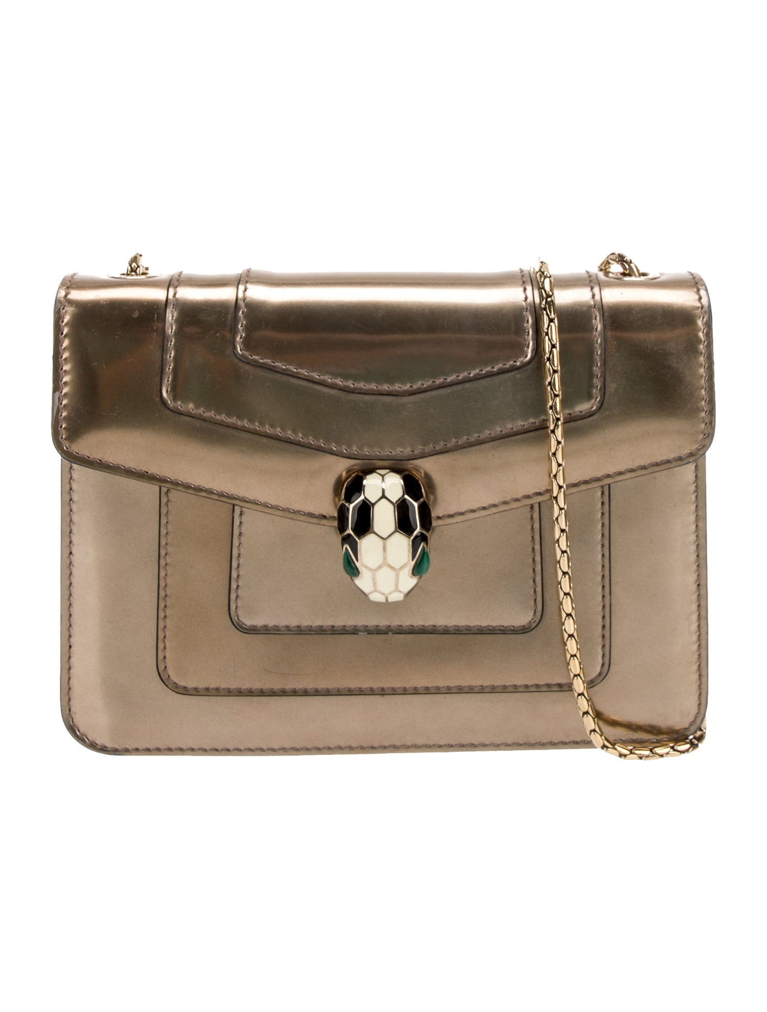 Bvlgari Patent Leather Serpenti Forever