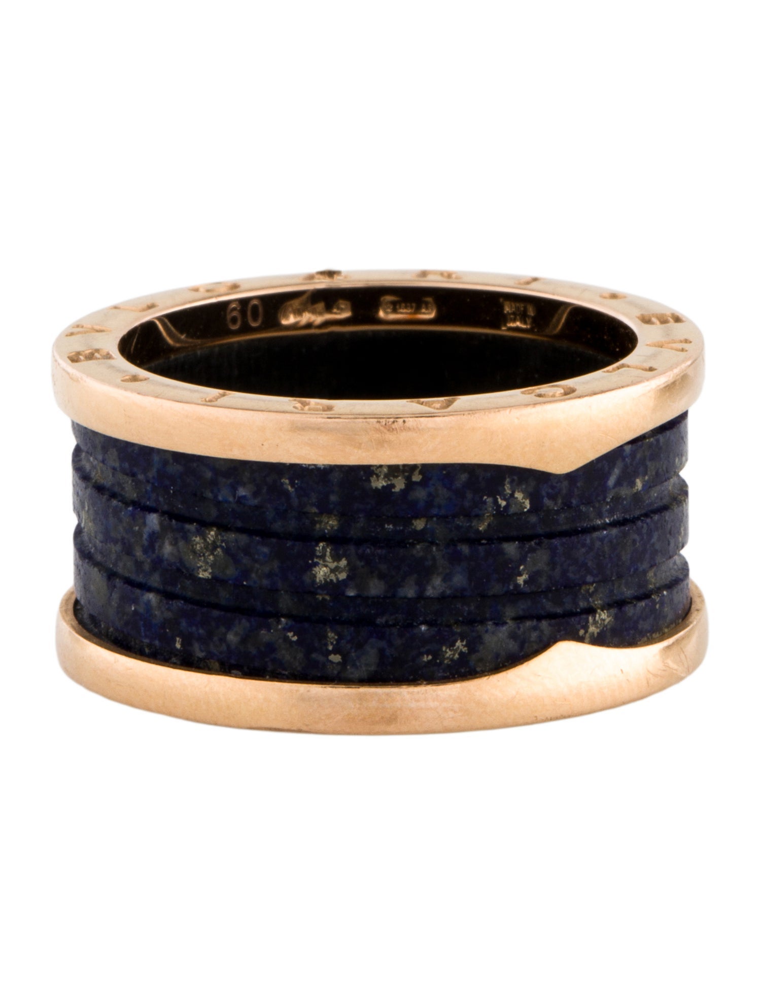 Bvlgari 18K Lapis Lazuli B.zero1 Ring