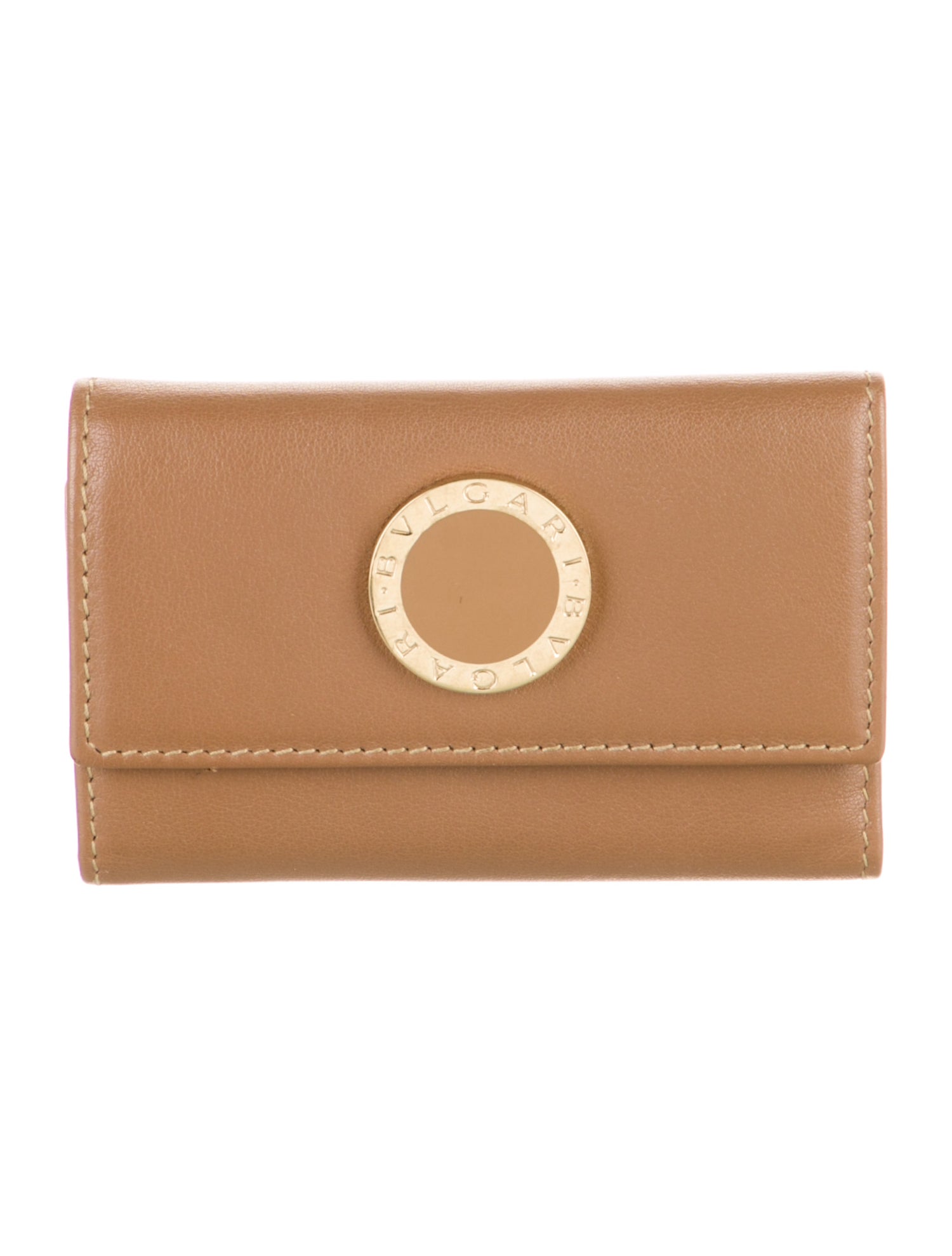 Bvlgari Leather Compact Wallet