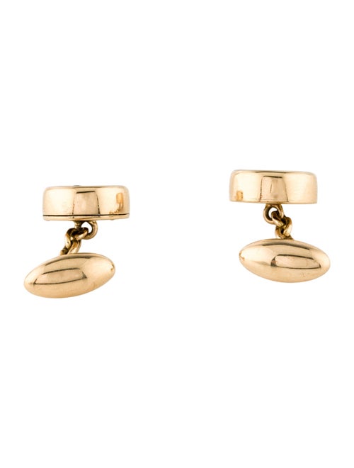 Bvlgari 18K Ancient Coin Monete Cufflinks