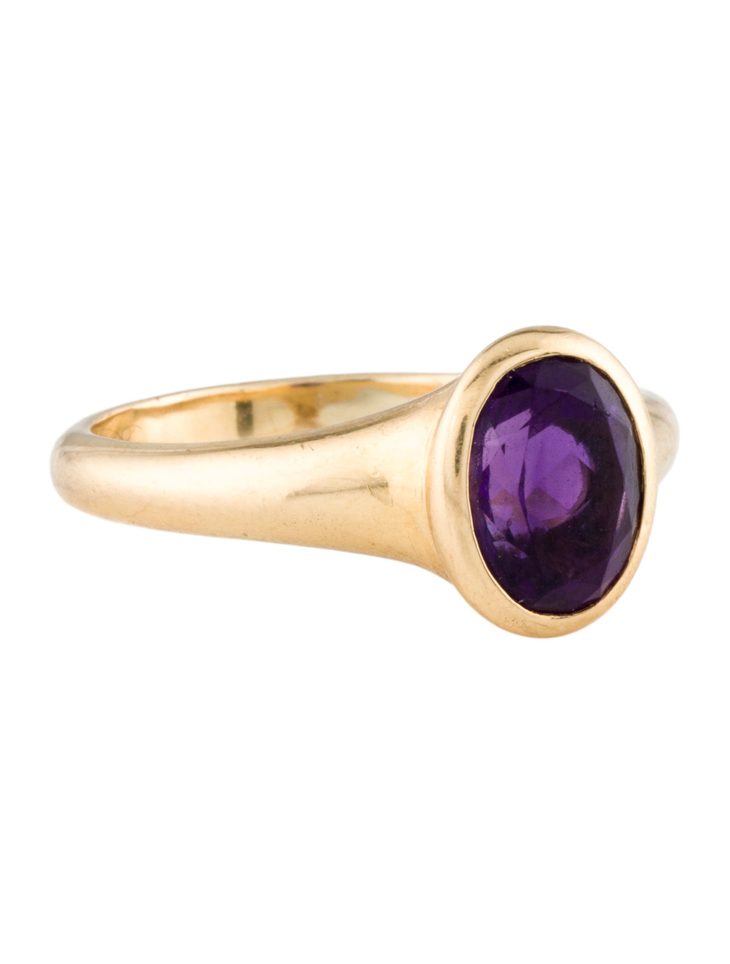 Bvlgari 18K 1.57ctw Amethyst Cocktail Ring
