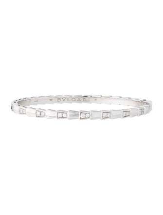 Bvlgari 18K Diamond Serpenti Viper Bracelet