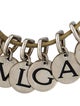 Bvlgari Logo Charm Bracelet