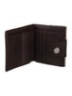 Bvlgari Leather Patterned Compact Wallet