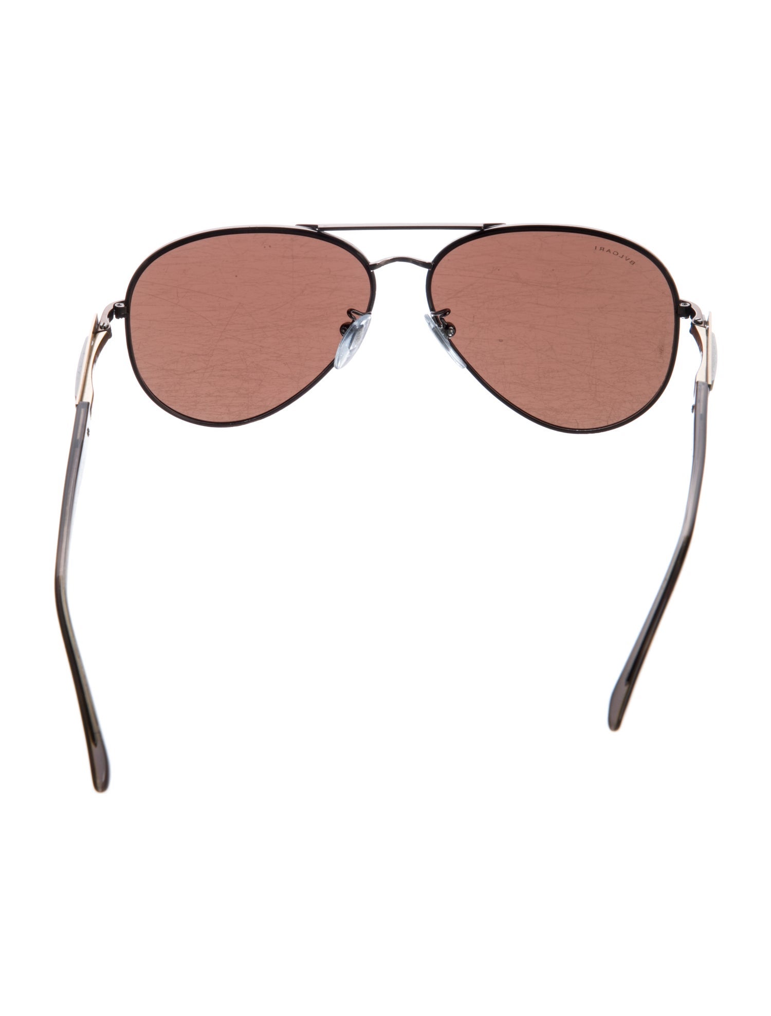 Bvlgari Aviator Tinted Sunglasses