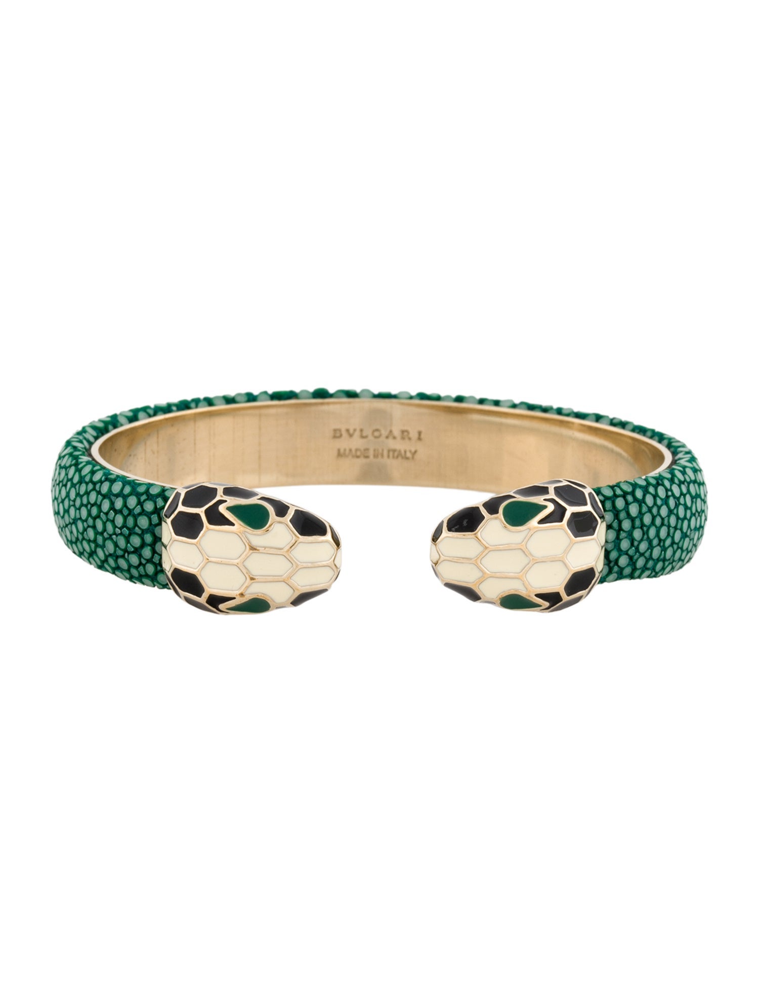 Bvlgari Serpenti Forever Leather Bracelet