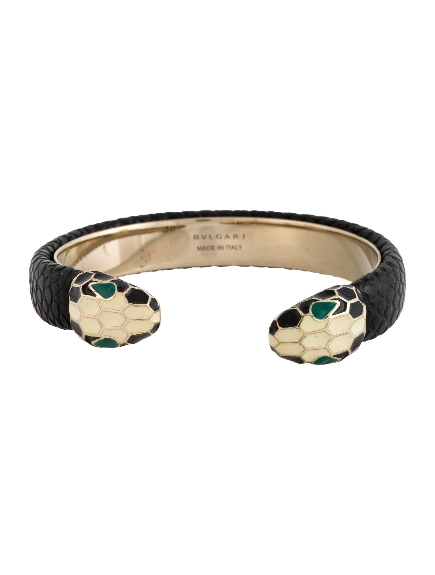 Bvlgari Serpenti Forever Leather Bracelet