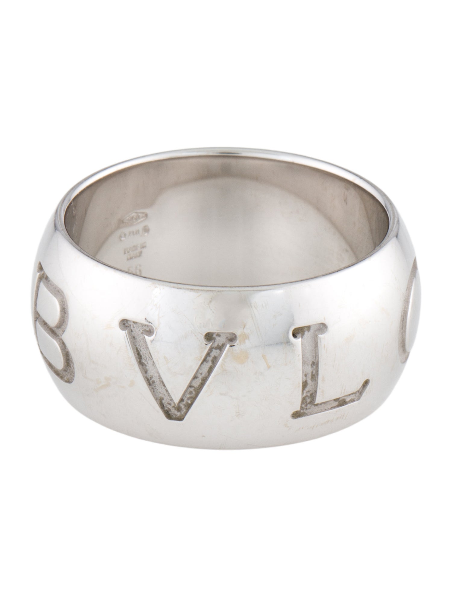 Bvlgari 18K Monologo Ring