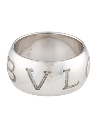 Bvlgari 18K Monologo Ring