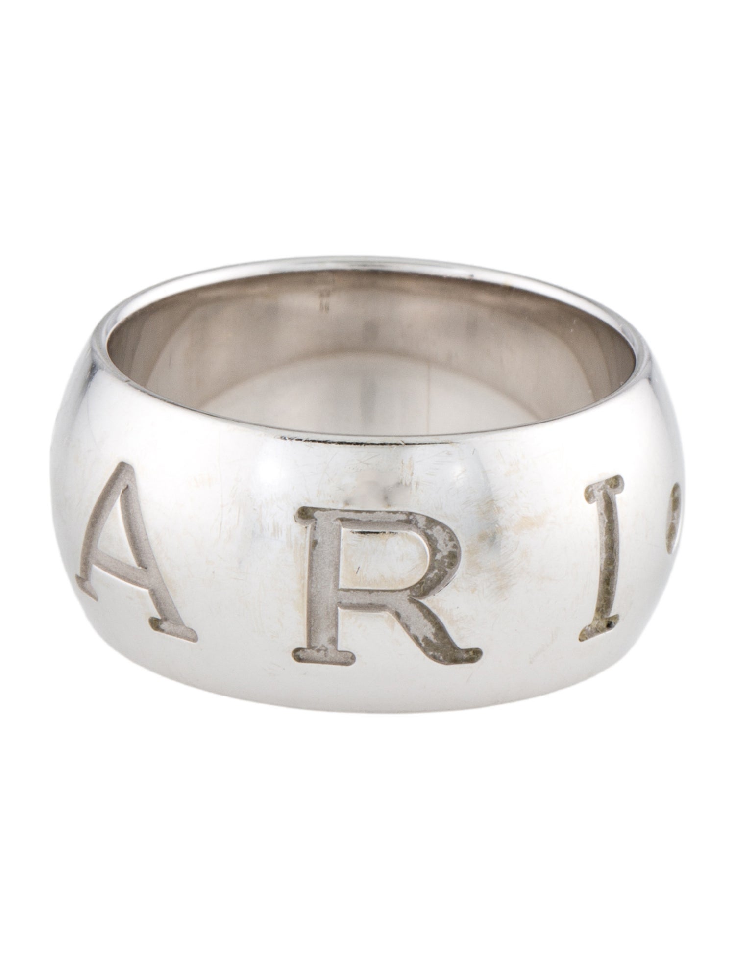 Bvlgari 18K Monologo Ring