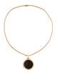 Bvlgari 18K Ancient Coin Pendant Necklace