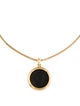 Bvlgari 18K Ancient Coin Pendant Necklace