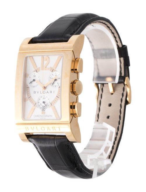 Bvlgari Rettangolo Chronograph Watch