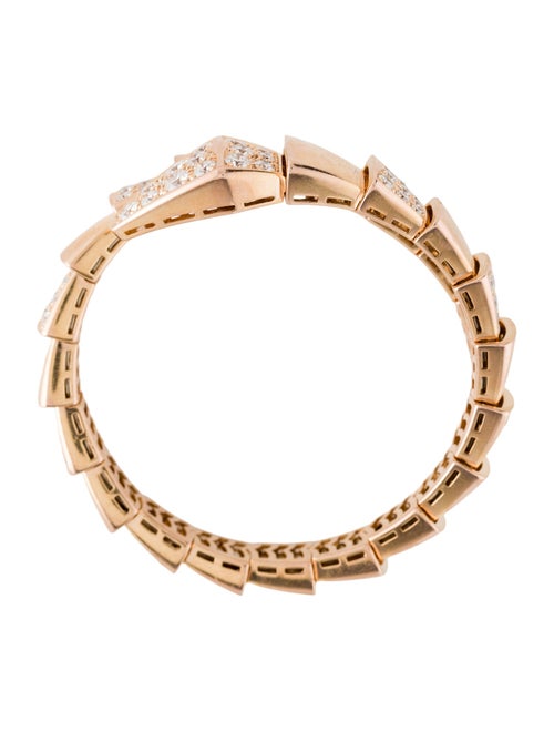 Bvlgari 18K 4.67ctw Serpenti Scaglie Bracelet