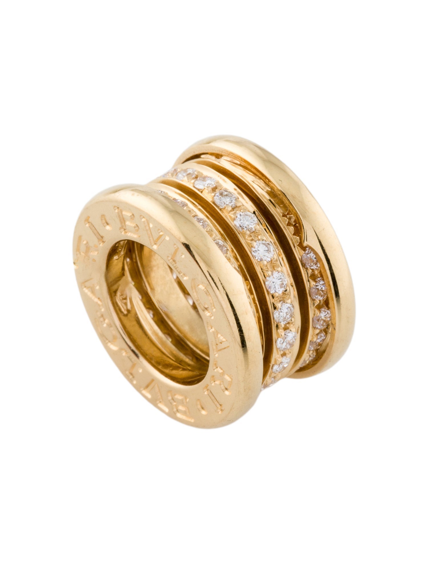 Bvlgari 18K Diamond B.zero1 Pendant