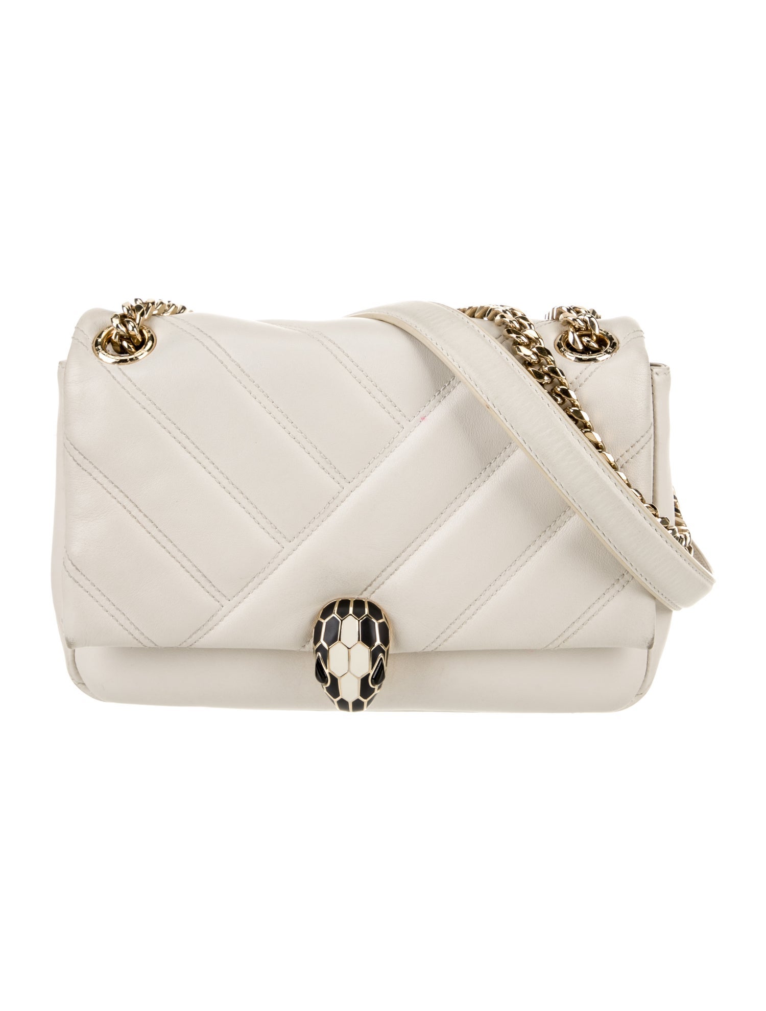 Bvlgari Leather Serpenti Cabochon